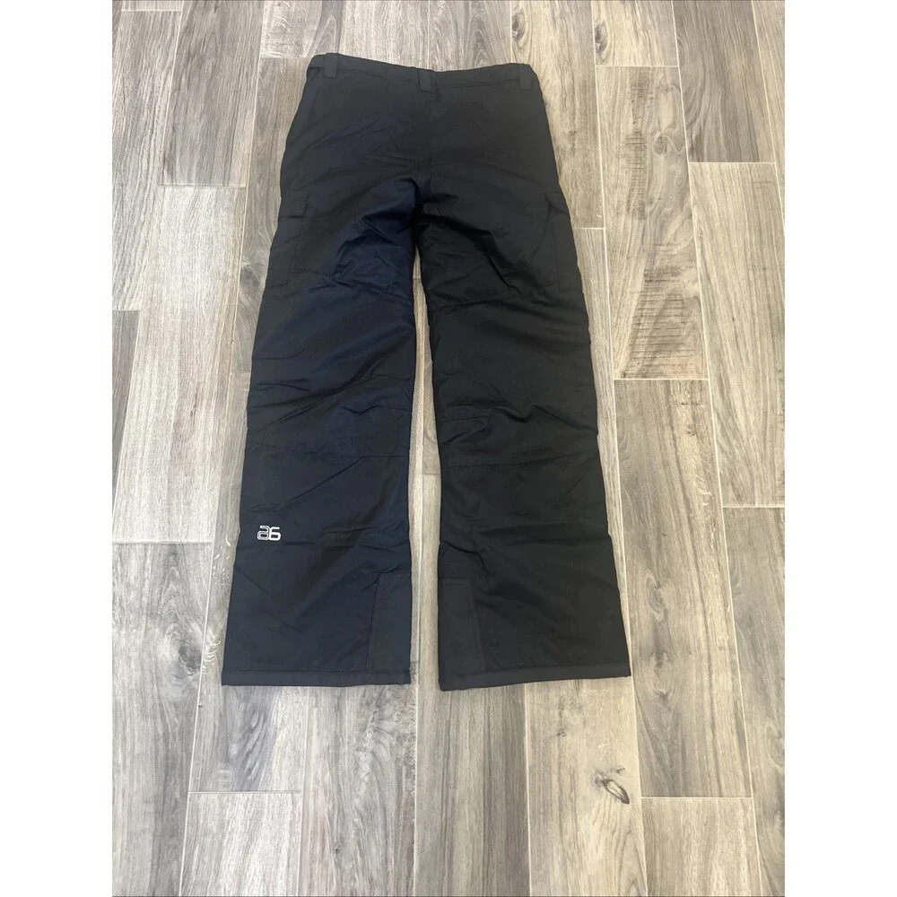 Arctix Kids Cargo Sports Snow Pants with Articulated Knees Black size XL (18)